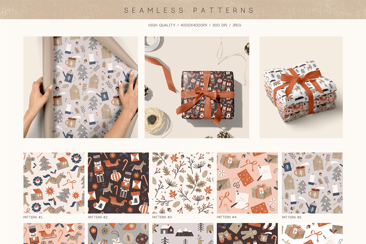 Winter Wonderland Christmas, a Seasonal Illustration by lokko studio (Photo 4 of 10)