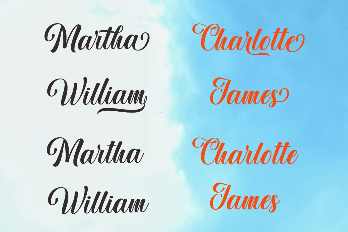 Aulora Script, a Script Font by Typehill (Photo 3 of 8)