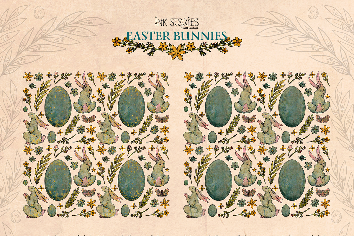Easter Bunnies, an Animal Illustration by Ink Stories (Photo 19 of 21)