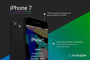 Iphone 7 Mockup Angled Black, an iPhone Mockup by mockuptain (Thumbnail 4 of 7)