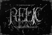 Dreadglyph – Metal Horror Typeface, a Serif Font by Inviline.co (Thumbnail 11 of 17)