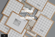 VINTAGE FRAME MOCKUP | 4:5, a Household Mockup by Stykke Studio (Thumbnail 11 of 23)