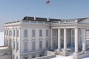 The White House Complex Washington L, an Architecture 3D Model by multimedia4ds (Thumbnail 10 of 16)
