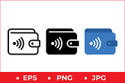 Wallet Payment Vector Design, a Solid Icon by Artonix (Thumbnail 1 of 2)