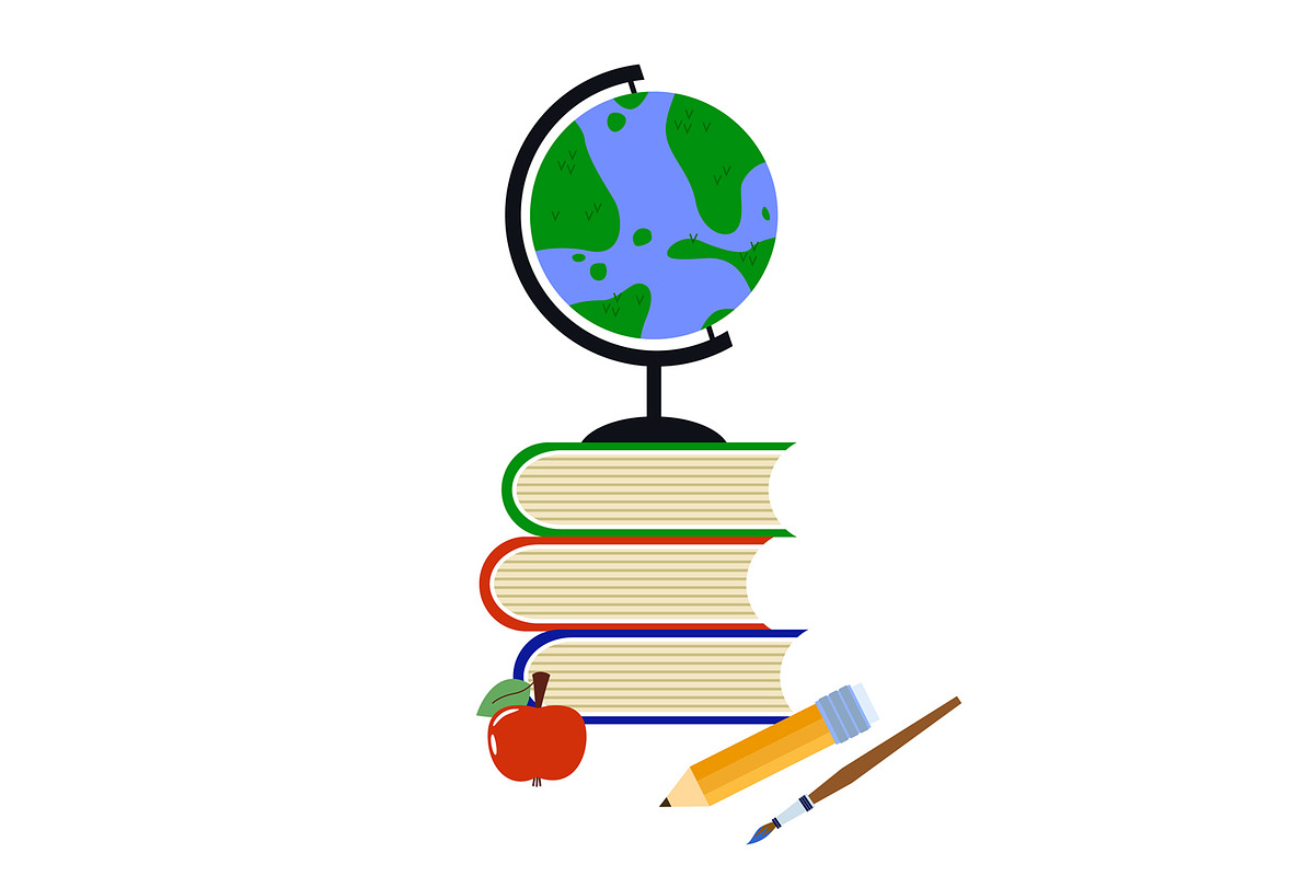 9 Cute Goose & Education Cartoon, an Object Graphic by the_myro (Photo 10 of 10)