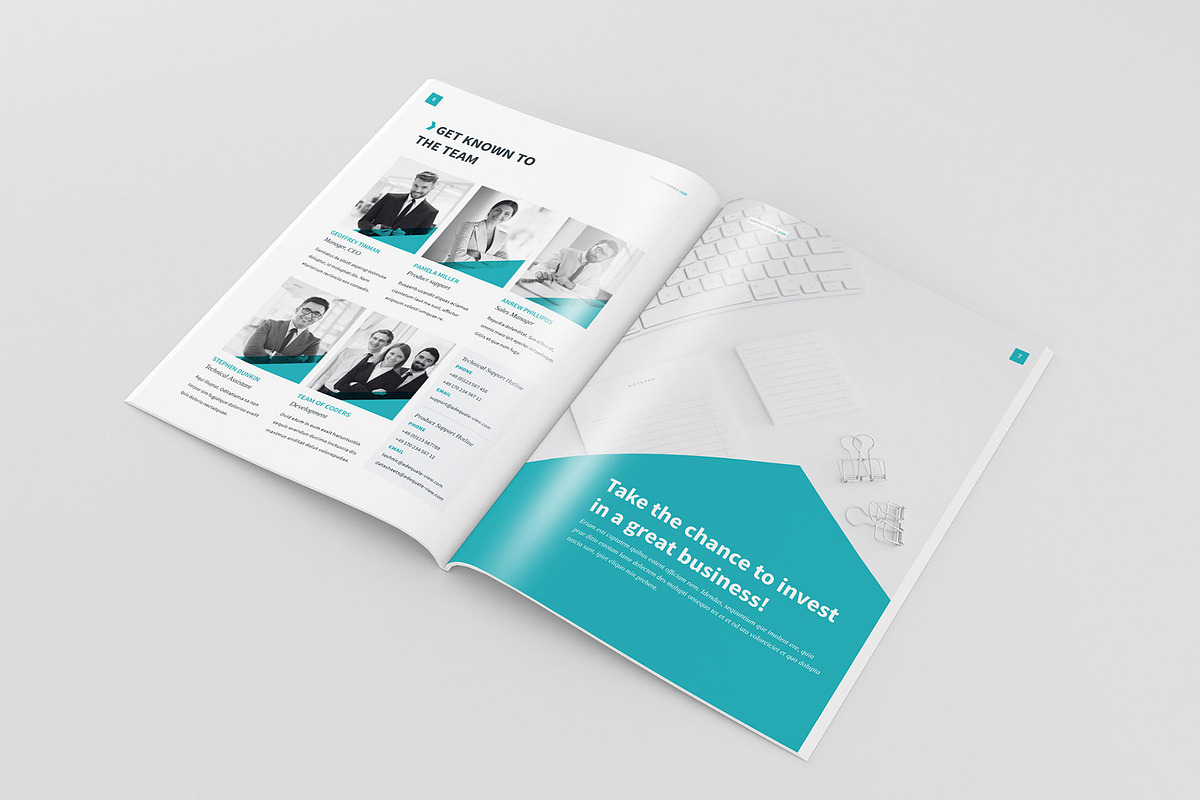 Company Profile for Indesign, a Brochure Template by Imagination Area (Photo 2 of 13)