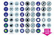 Restaurant & Food Menu Icons, an Outline Icon by Marmalade Moon (Thumbnail 2 of 4)