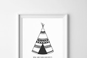 Tribal - Hand Drawn design elements, an Illustration by DigitalCloud (Thumbnail 5 of 5)