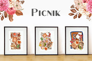 AUTUMN SEASON watercolor collection, a Seasonal Illustration by Julia Bogdan (Thumbnail 4 of 11)