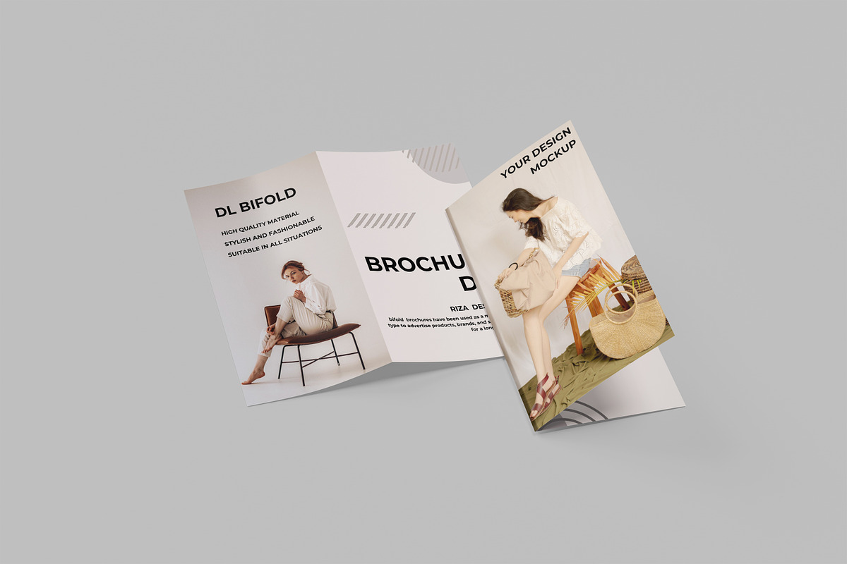 Bifold DL Flyer Mockups preview 3