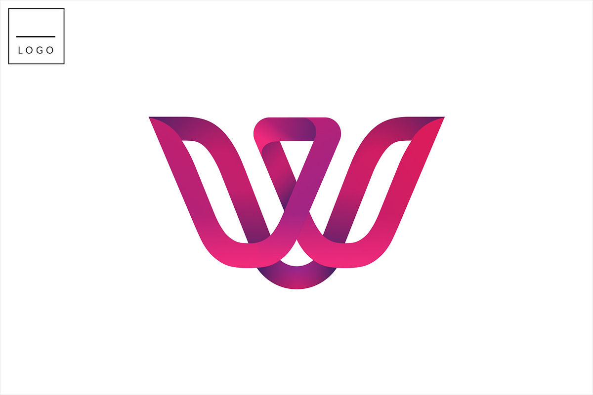 Letter W Logo, a Branding & Logo Template by exe design (Photo 2 of 2)