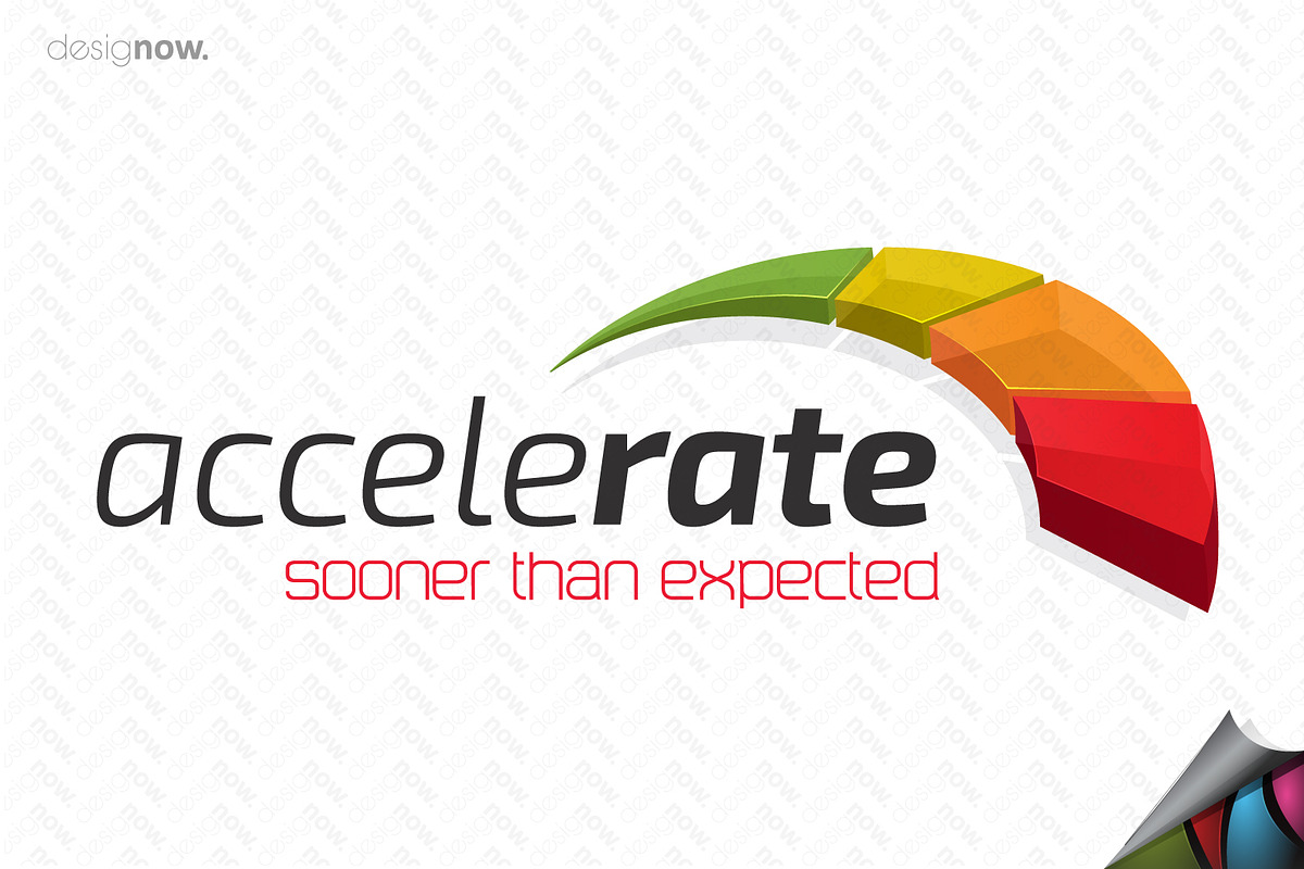 Accelerate Logo, a Branding & Logo Template by Designow Group