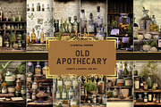 Old Apothecary Digital Papers, a Background Graphic by Fun Digital (Thumbnail 1 of 4)