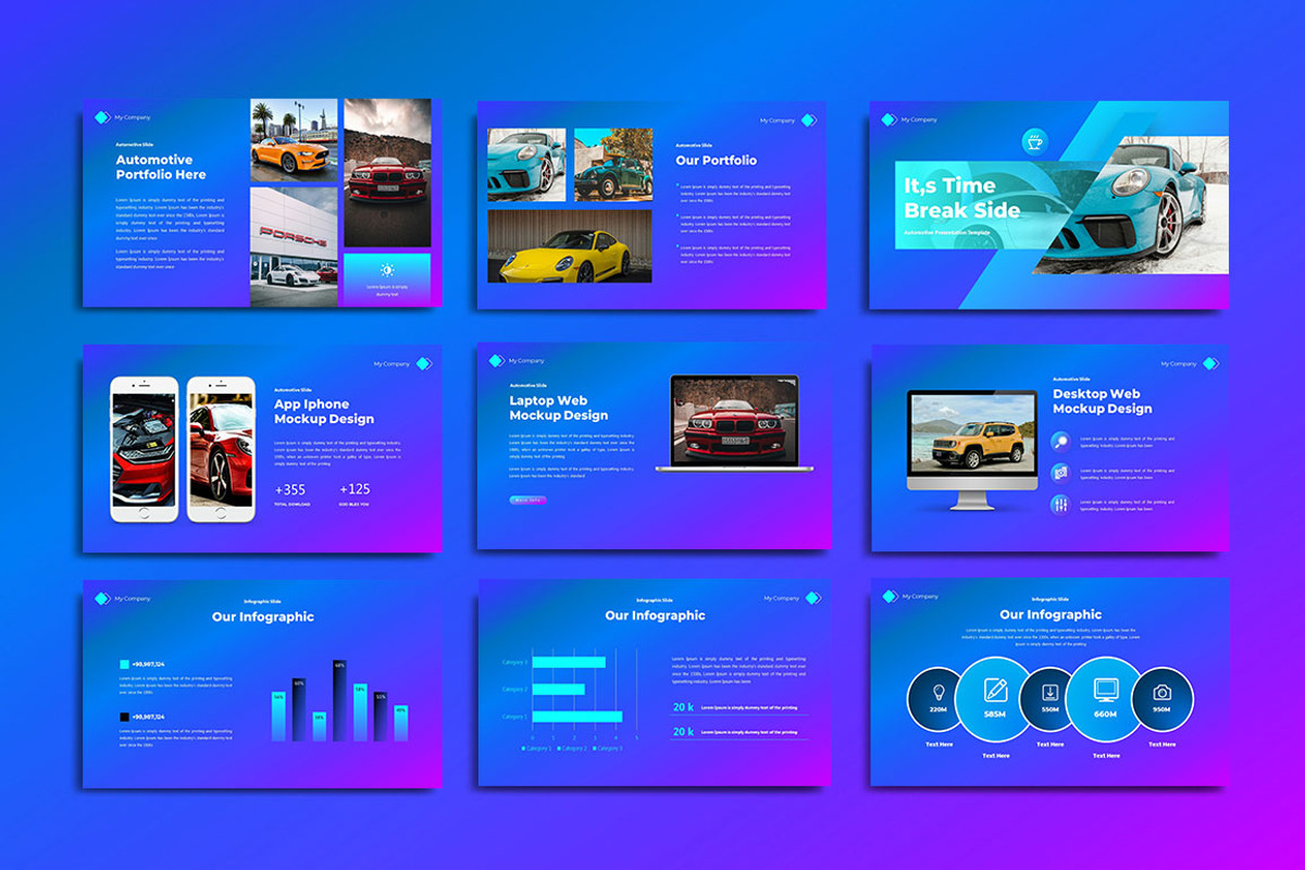 Business Powerpoint, a Presentation Template by yanindesign (Photo 4 of 5)