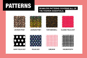 Fashion Pattern Swatches, a Pattern Graphic by Wingsart Studio (Thumbnail 2 of 5)