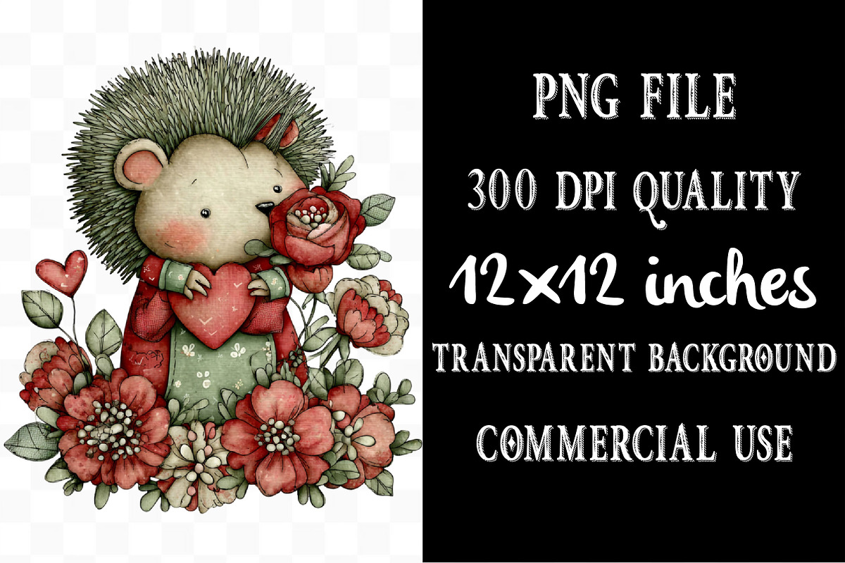 Whimsical Valentine Clipart, an Illustration by Designking (Photo 4 of 5)