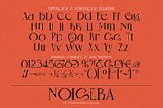 Noisera - Distressed Serif Font, a Serif Font by shineink.designlab (Thumbnail 12 of 15)