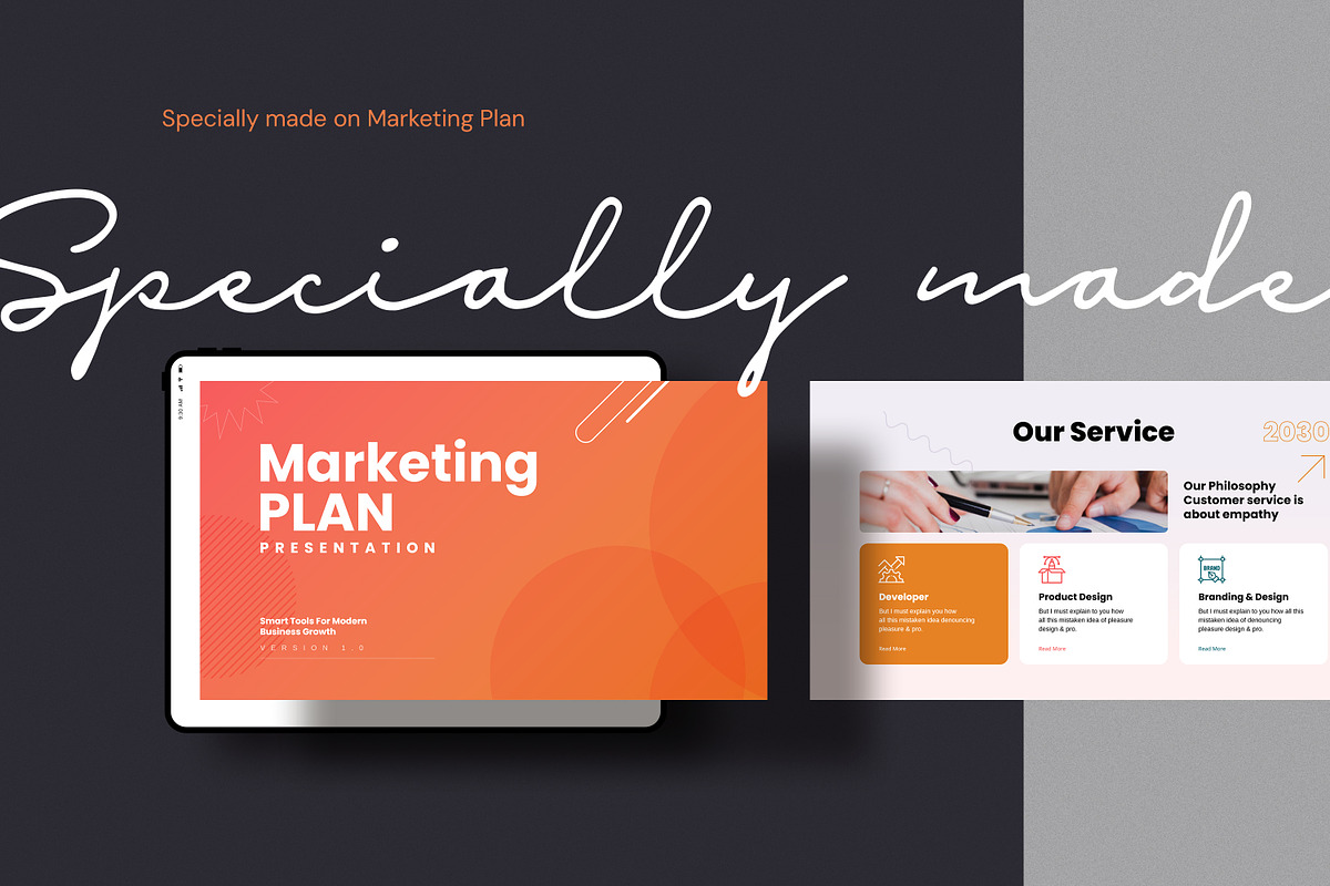 Marketing Plan Canva Template, a Marketing Template by GoldenPixelStudio (Photo 11 of 11)