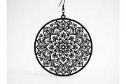 Mandala Earring SVG Bundle, an Object Graphic by musafir_fashion (Thumbnail 5 of 10)