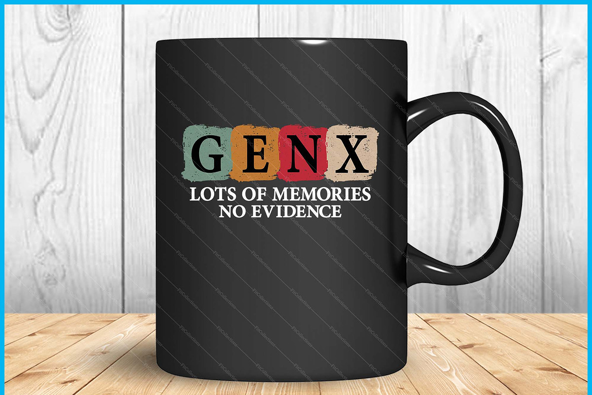 Vintage Generation X SVG PNG, a Graphic by Creativeusart (Photo 3 of 4)