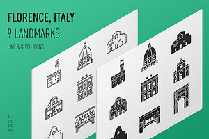 Landmarks of Italy - Florence