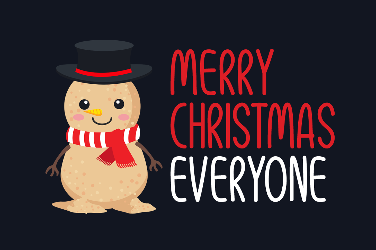 Christmas Happiness Typeface, a Script Font by Seemly Fonts (Photo 4 of 5)