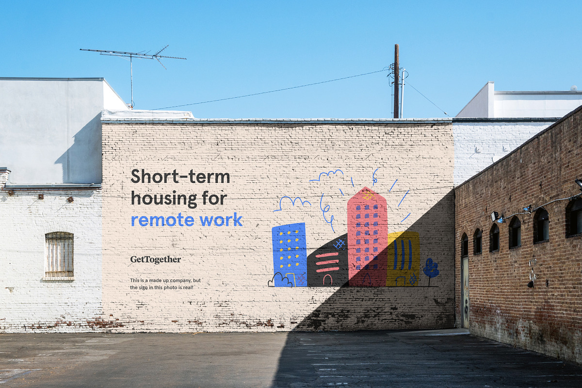 Parking Lot Mural Billboard Mockup, a Mockup by Area Mockups (Photo 2 of 5)