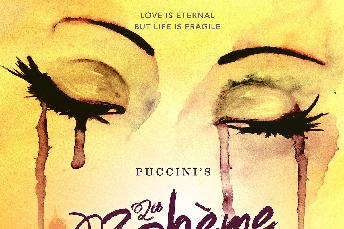 La Boheme Poster Graphic, an Illustration by Paper Design (Photo 2 of 2)