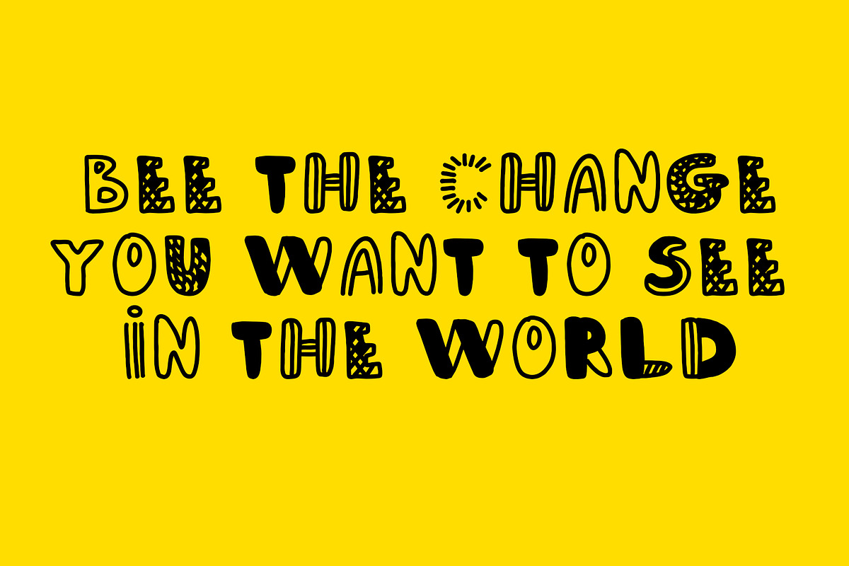Little Bee Color Font, a Font by Malena (Photo 9 of 10)