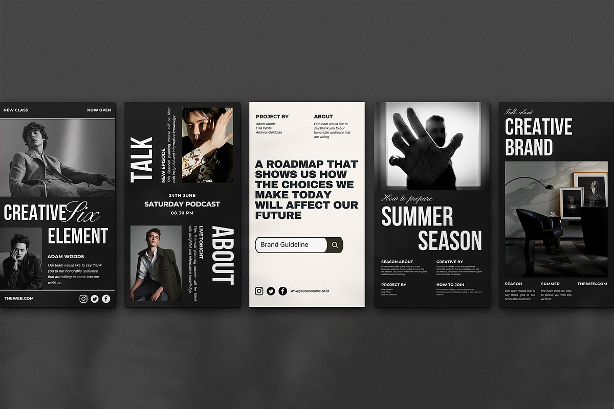 Versatile Instagram Kit Stories, a Social Media Template by Analogi Studio (Photo 3 of 11)