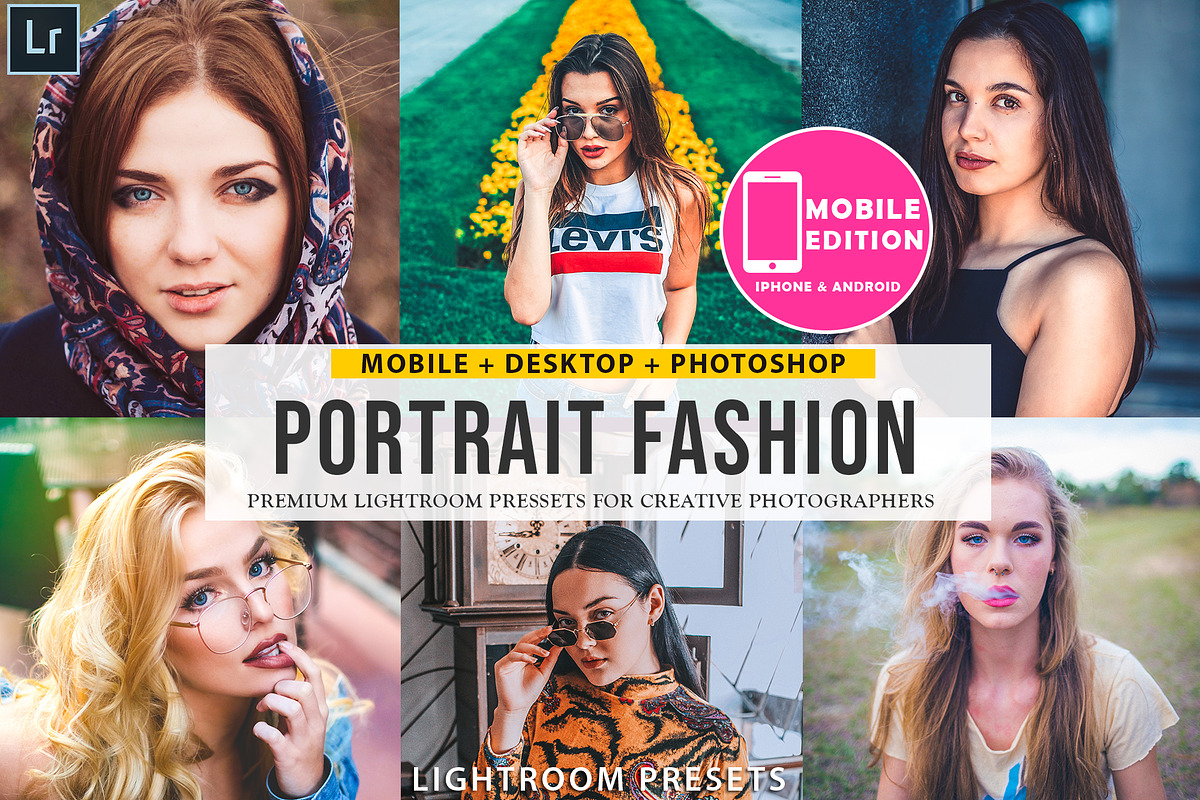Portrait fashion Lightroom Presets