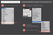 Rainbow Party Illustrator Brush Pack, a Brush Add-On by MarkieAnn Creative (Thumbnail 4 of 7)