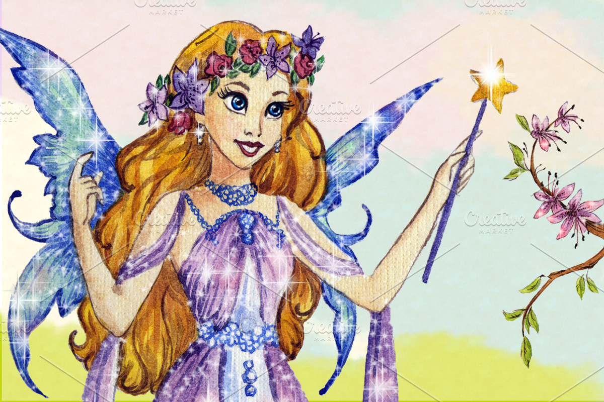 Fairies Clipart Images, an Illustration by Whimseez (Photo 4 of 5)