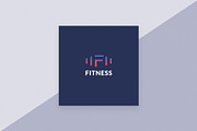 Fitness Studio Logo, a Branding & Logo Template by TemplatesNow! (Thumbnail 4 of 6)