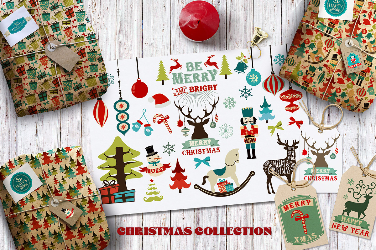 The Ultimate Christmas Bundle, an Animal Illustration by Chus Moreno Studio (Photo 9 of 10)