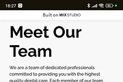 Dental Care - Wix Studio Website, a Wix Template by Kitteeh (Thumbnail 3 of 6)