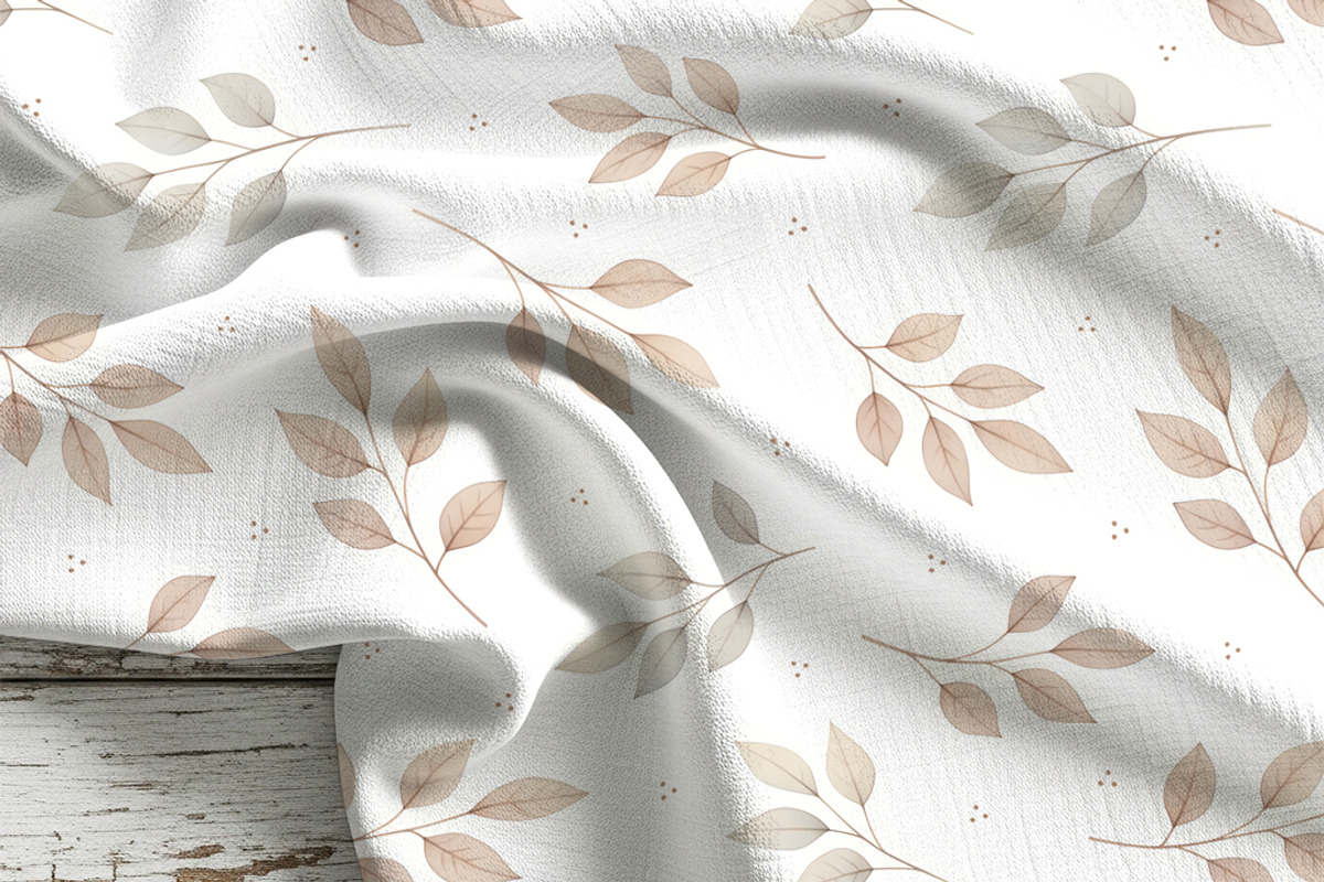 Autumn Watercolor Leaves Pattern, a Pattern Graphic by Kreeya Art Shop (Photo 10 of 13)