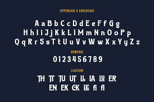 Tuiven - Movie Display Font