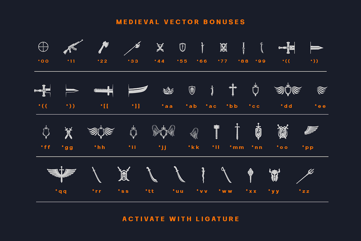 The Blowar Typeface, a Font by alit design (Photo 12 of 17)