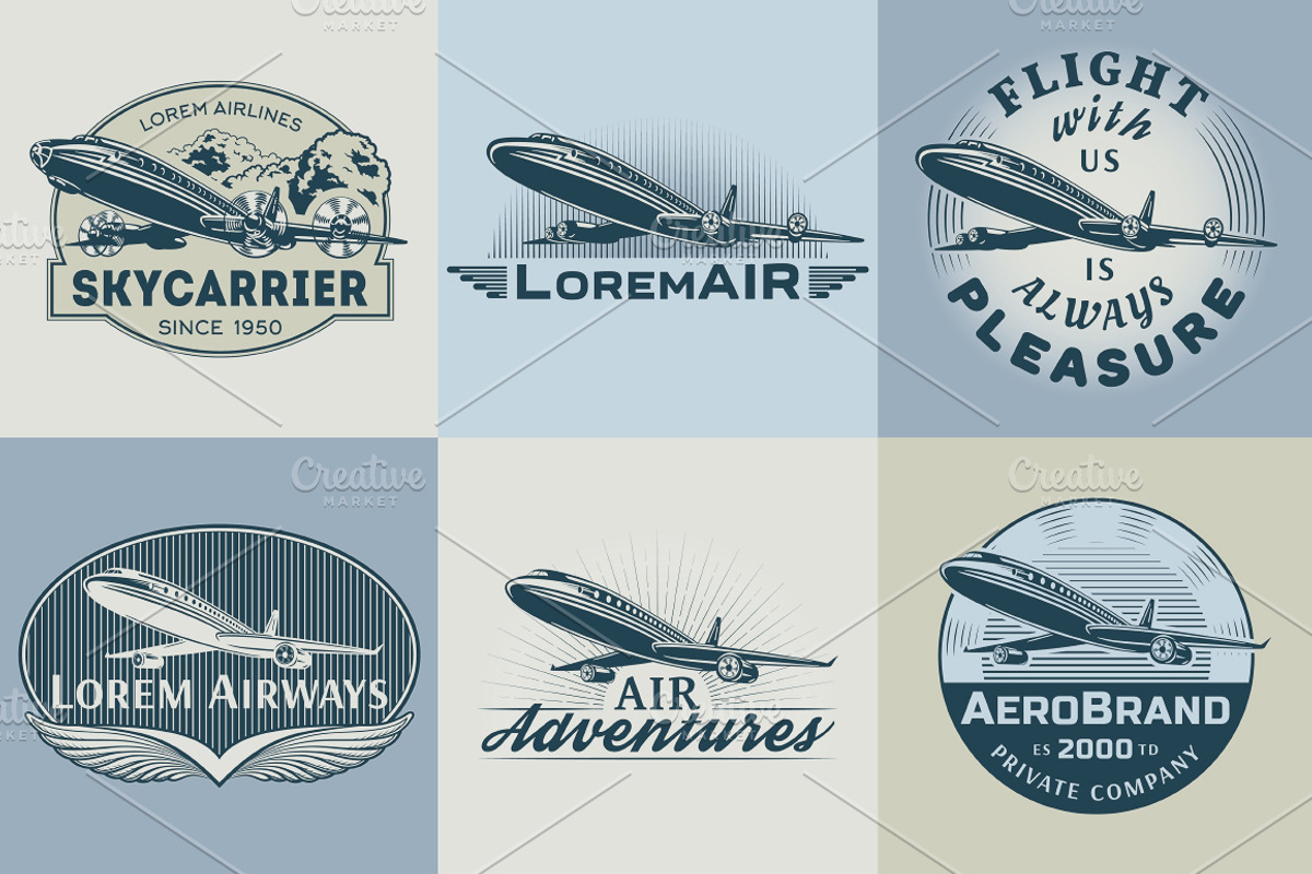 Air Labels, a Branding & Logo Template by daseugen (Photo 5 of 5)