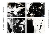 Monochrome Abstract Backgrounds, a Texture Graphic by Carla Fern Designs (Thumbnail 6 of 12)