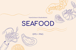 Seafood Restaurant Illustrations