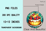 Summer Stained Glass Clipart Bundle., an Illustration by SVGArt (Thumbnail 4 of 9)