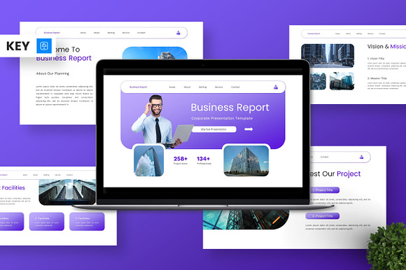 Business Report - Corporate Key preview 7