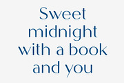 Midnight - Sans Serif Typeface, a Sans Serif Font by Dauum Works (Thumbnail 4 of 7)