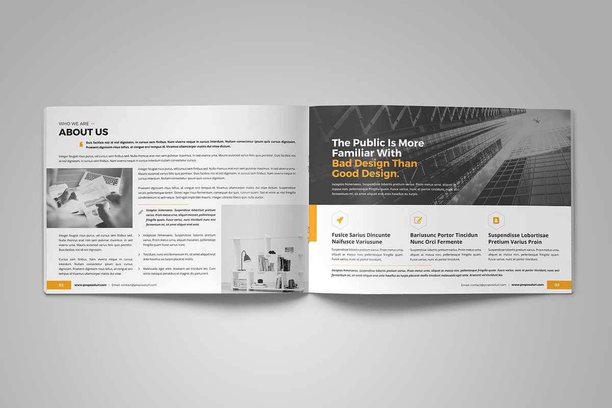 Company Project Proposal v2, a Brochure Template by Miyaji75 (Photo 2 of 16)