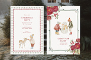 Childhood Noël Christmas Clipart, a Decorative Illustration by Muse Artist (Thumbnail 12 of 27)