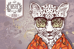 Hipster Animals - Set 1