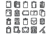 Clipboard and document icon set, an Object Graphic by pikepicture (Thumbnail 2 of 3)
