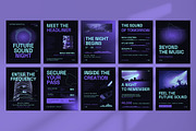 Future Music Event Social Media, a Social Media Template by Pitchlook.Studio (Thumbnail 2 of 3)
